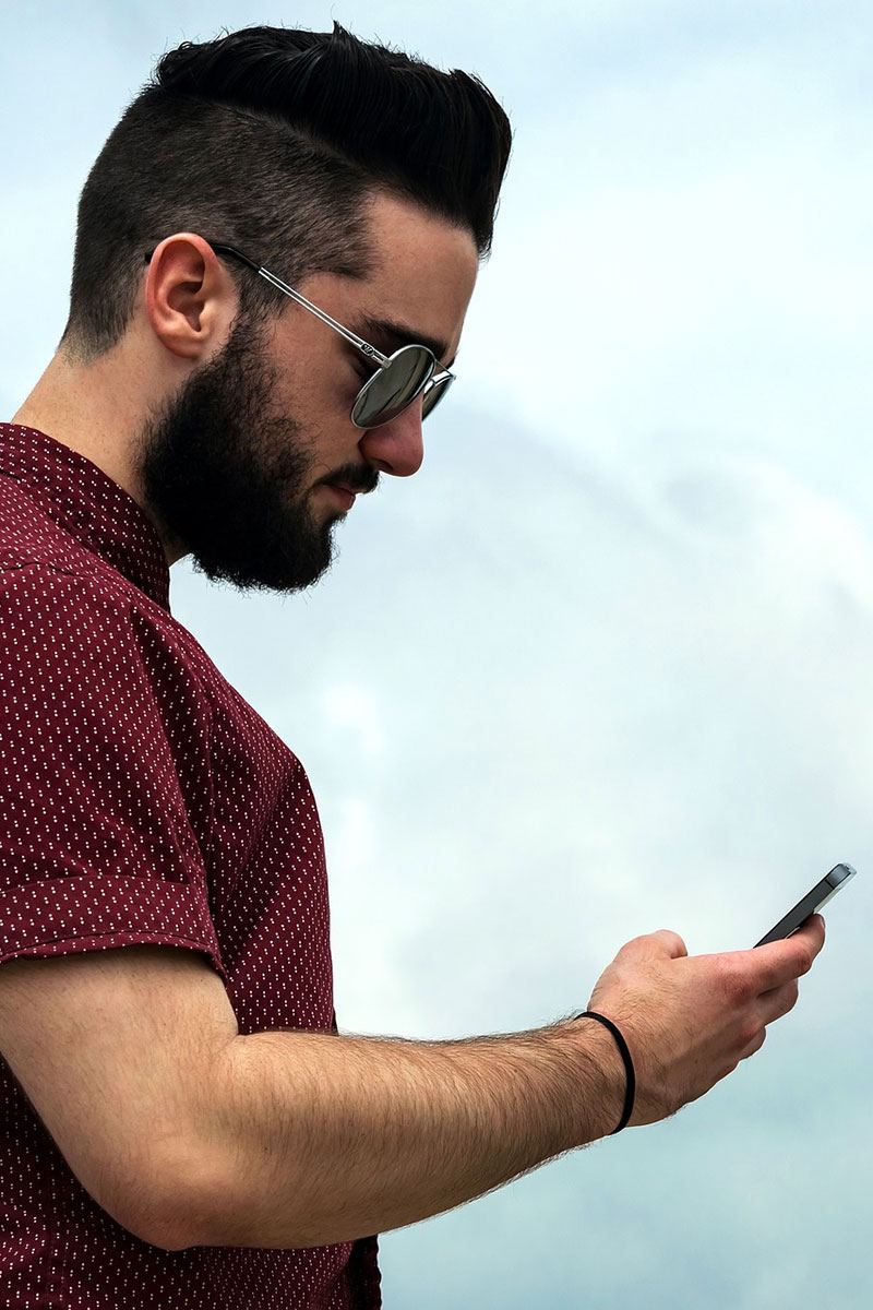 guy with glasses